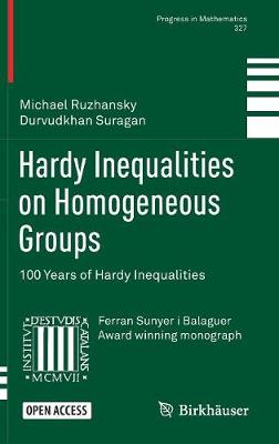 Cover of Hardy Inequalities on Homogeneous Groups