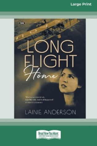 Cover of Long Flight Home [16pt Large Print Edition]