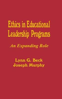 Book cover for Ethics in Educational Leadership Programs