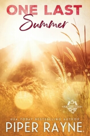 Cover of One Last Summer (Large Print)