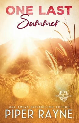 Book cover for One Last Summer (Large Print)