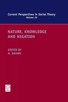 Book cover for Nature, Knowledge and Negation