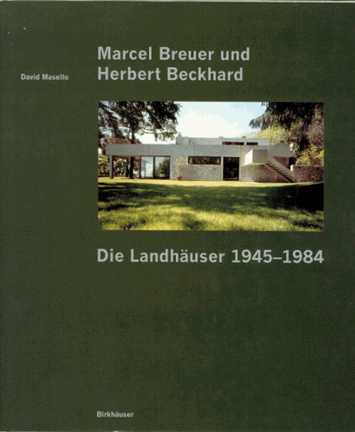 Book cover for Die Wohnhauser Von Marcel Breuer Und Herbert Beckhard