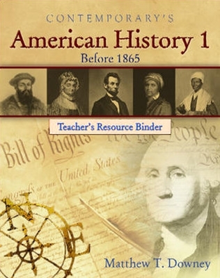 Cover of American History 1 (Before 1865), Overhead Transparencies Only