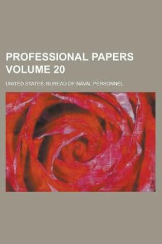 Cover of Professional Papers Volume 20