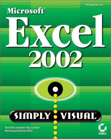 Book cover for Microsoft Excel 2002 Simply Visual