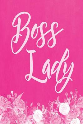 Book cover for Pastel Chalkboard Journal - Boss Lady (Pink)