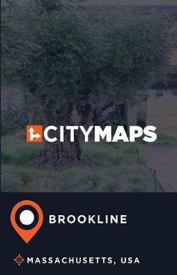 Book cover for City Maps Brookline Massachusetts, USA