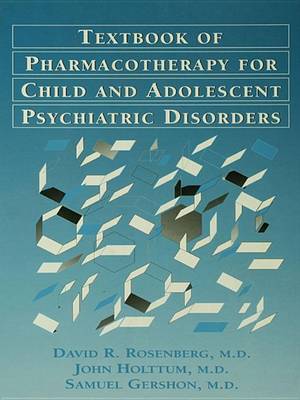 Book cover for Pocket Guide For The Textbook Of Pharmacotherapy For Child And Adolescent psychiatric disorders