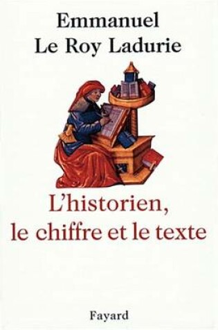 Cover of L'Historien, Le Chiffre Et Le Texte