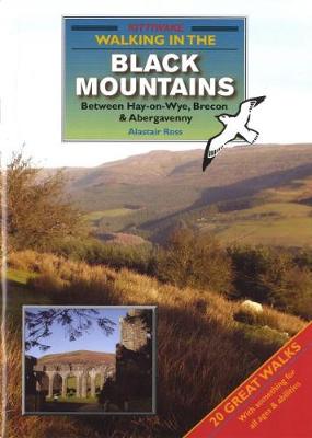 Book cover for Walking in the Black Mountains Between Hay-on-Wye, Brecon and Abergavenny