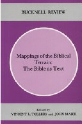 Cover of Mappings of the Biblical Terrain