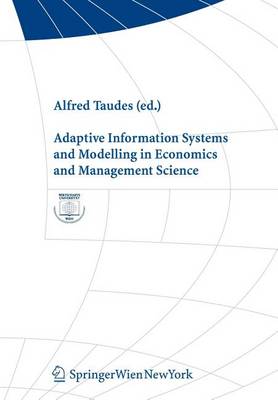 Book cover for Adaptive Information Systems and Modelling in Economics and Management Science
