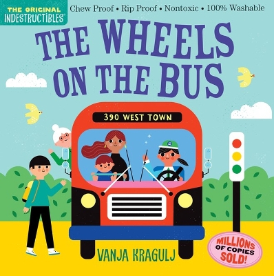 Book cover for Indestructibles: The Wheels on the Bus