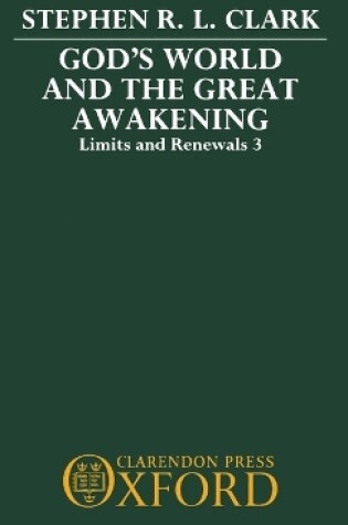Cover of God's World and the Great Awakening