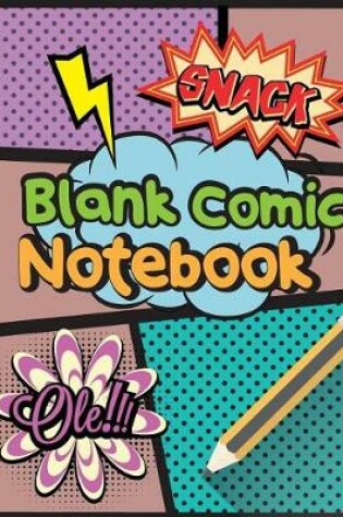 Cover of Blank Comic Notebook