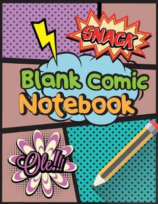 Cover of Blank Comic Notebook