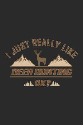 Book cover for I just really like Deer Hunting ok