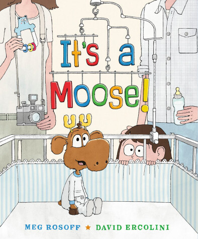 Book cover for It's a Moose!