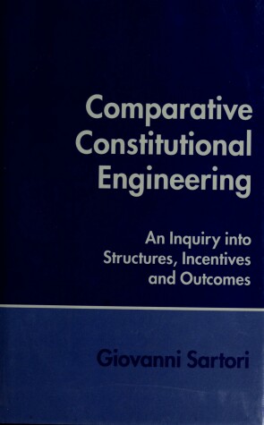 Book cover for Comparative Constitutional Engineering