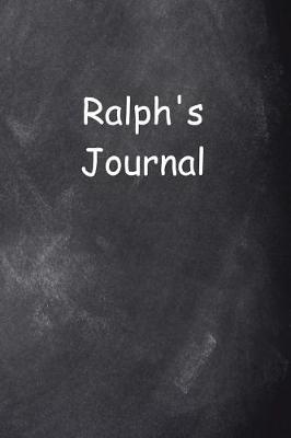 Book cover for Ralph Personalized Name Journal Custom Name Gift Idea Ralph