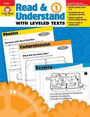 Cover of Read and Understand with Leveled Texts, Grade 1 Teacher Resource