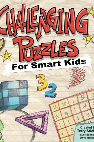 Cover of Challenging Puzzles for Smart Kids