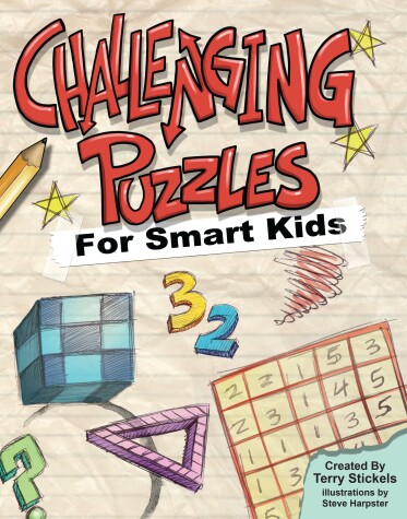 Book cover for Challenging Puzzles for Smart Kids