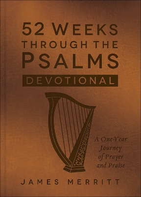 Book cover for 52 Weeks Through the Psalms Devotional