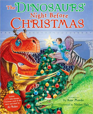 Book cover for Dinosaurs Night Before Christmas