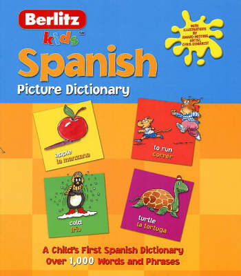 Book cover for Berlitz Language: Spanish Picture Dictionary Kids