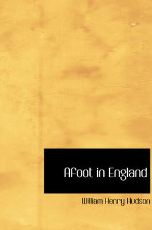 Cover of Afoot in England