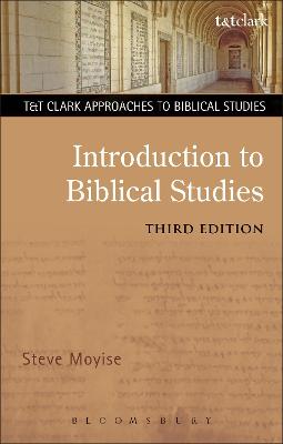 Book cover for Introduction to Biblical Studies