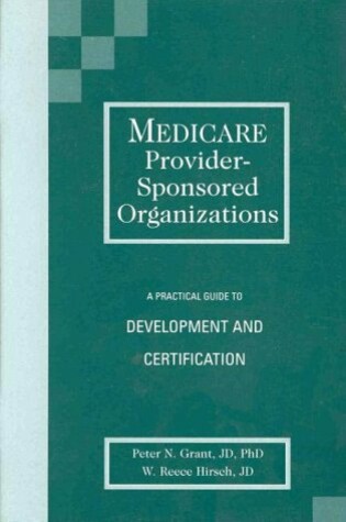 Cover of Medicare Provider-sponsored Organizations