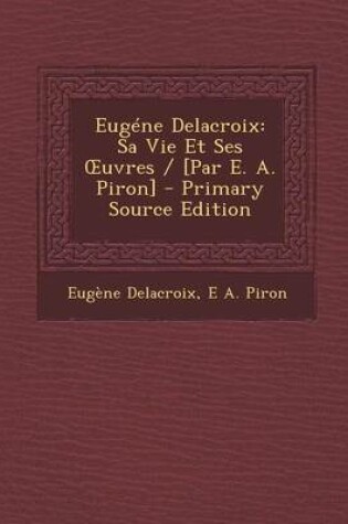 Cover of Eugene Delacroix