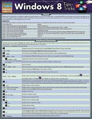 Book cover for Windows 8 Tips & Tricks
