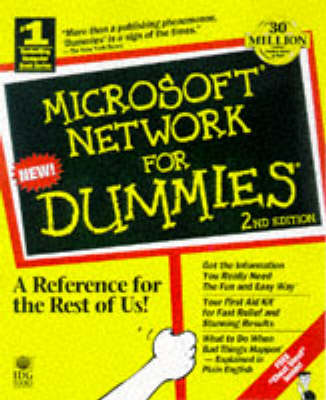 Book cover for The Microsoft Network For Dummies