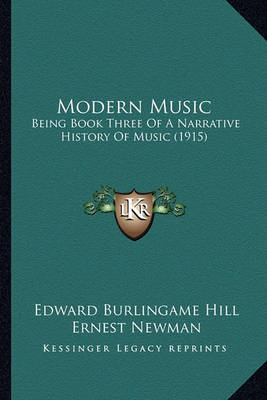 Book cover for Modern Music Modern Music