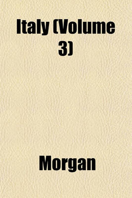 Book cover for Italy (Volume 3)