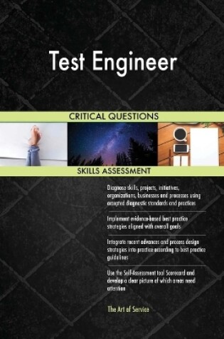 Cover of Test Engineer Critical Questions Skills Assessment