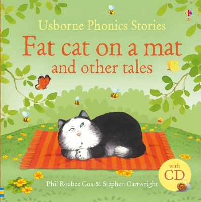 Book cover for Fat cat on a mat and other tales + CD