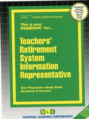 Book cover for Teachers' Retirement System Information Representative