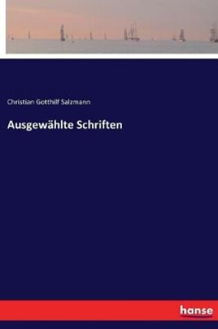 Cover of Ausgewählte Schriften