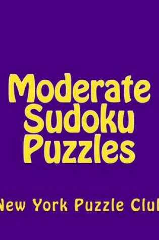 Cover of Moderate Sudoku Puzzles