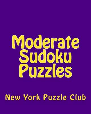 Book cover for Moderate Sudoku Puzzles