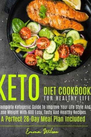 Cover of Keto Diet Cookbook for Healthy Life