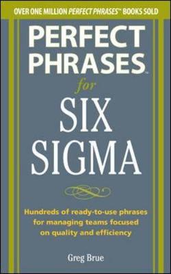 Book cover for Perfect Phrases for Six Sigma Projects