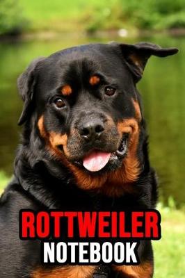 Book cover for Rottweiler Notebook