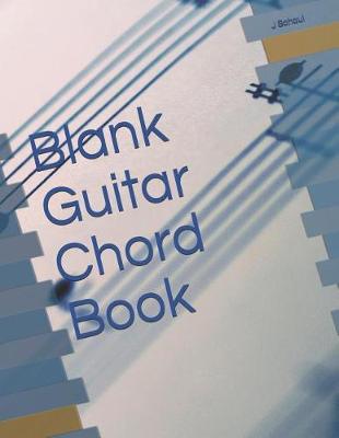 Book cover for Blank Guitar Chord Book