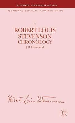 Cover of A Robert Louis Stevenson Chronology